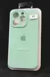 Чохол iPhone 12ProMax Silicon Case original FULL Camera № 17 spring mint ( 4you )