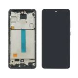 LCD Samsung A52 4G (A525) / A526 5G с черным тачскрином + черная корпусная рамка IPS (M) 