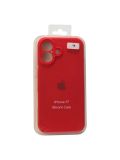 Чохол iPhone 17/18 Silicon Case original FULL Camera №14 Red (4you)