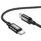Cable Type-C/Type-C HOCO X89 1m (круглый) Black
