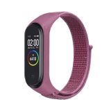 Ремешок на браслет фитнес Xiaomi mi band 3/4 Velcro Light violet