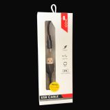 Usb-cable Micro USB 4you Dnister black (2.4A, Silicon Perfect, 2m) - Універсальна упаковка