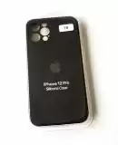 Чохол iPhone 11ProMax Silicon Case original FULL Camera №18 black (4you)