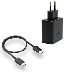 CЗУ SAMSUNG NOTE 20 2в1 25W original + кабель Type-C-Type-C Black ModeL( EP-TA800NBEGGB)