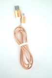 Usb-cable Micro USB 4you Ebro ( 2000mah, метал, рожеве золото )