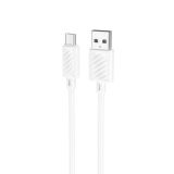 Usb-cable Micro USB HOCO X88 2.4A 1m (круглый) White