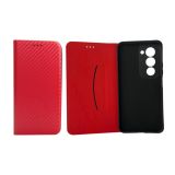 Flip Cover for Xiaomi Redmi 15 5G 169mm Fiber Red (4you)
