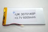 Аккумулятор 6000mA/ч (140*70*2мм) 3070145 (W)