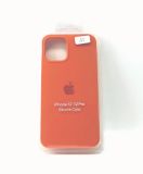 Чохол iPhone 12 Silicon Case original FULL №51 new apricot (4you)
