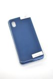Чехол Samsung A04/A045 Silicon Original FULL №14 Dark blue (4you)