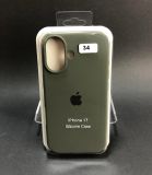 Чехол iPhone 17 Silicon Case original FULL №34 pebble (4you)