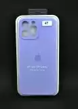 Чохол iPhone 11 Silicon Case original FULL Camera № 47 lilac ( 4you )