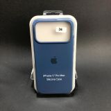Чохол iPhone 17ProMax Silicon Case original FULL №36 saphire (4you)