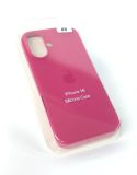 Чехол iPhone 16 Silicon Case original FULL №69 raspberry (4you)