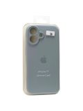 Чохол iPhone 17/18 Silicon Case original FULL Camera №26 ash (4you)