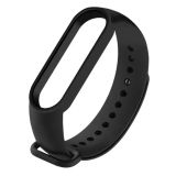 Ремінець на браслет фітнес Xiaomi mi band 5/6/7 Black