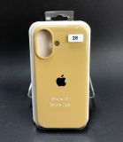 Чехол iPhone 17 Silicon Case original FULL №28 gold (4you)
