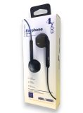 Гарнітура 4you TAURUS (EarPods design) black (від10шт - 10%) + Спец Ціна