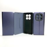 Flip Cover for Xiaomi Redmi Note 15Pro(4G) Fiber Dark blue (4you)