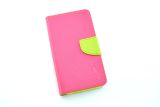 Чехол-книжка 4you Fancy 4,8"-5,2" SLIDER pink/green универсальная  "Акционная цена"