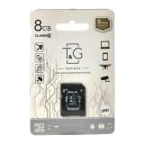 Micro SD 8Gb T&G Class 10 с ад.(UHS-1)
