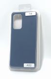 Чехол Samsung A52 Silicon Original FULL №14 Dark blue (4you)