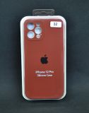 Чехол iPhone 12Pro Silicon Case original FULL Camera №32 milk chocolate (4you)