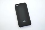 Чехол Xiaomi Redmi GO Silicon Cover Soft touch (Logo) black "Акционная цена"