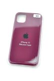 Чехол iPhone X/XS Silicon Case original FULL №63 burgundy (4you)