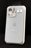 Чохол iPhone 15Pro Silicon Case original FULL Camera №26 ash (4you)