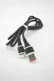 Usb-cable iPhone 5 4you Oskol ( 2.1A ) black ( тех.пак )