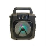 Портативна колонка iDance 20K-UPC (Bluetooth, FM, USB, Soft touch і світломузика) Black