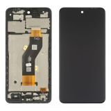LCD INFINIX Smart 8 (X6525) із чорним тачскрином + корпусна рамка (М)