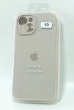 Чехол iPhone 15 Silicon Case original FULL Camera №10 Stone (4you)