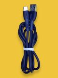 Usb-cable Type-C 4you Taho (2.4A, Silicon, чорний) (від10шт - 10%)