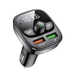 FM модулятор 4you Smart X2 (QC3, 5V/3A, 18W, 2USB, MP3, bt 5.0, Гарантия 12мес) (от 5шт - 5%)