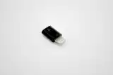 Перехідник з Micro USB мама на iPhone 5 тато чорний (тих, пакет) "Акційна ціна"