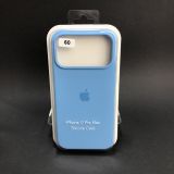 Чохол iPhone 17ProMax Silicon Case original FULL №60 sea blue (4you)