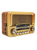 Радиоприемник Golon RX-7070BT (Bluetooth, USB, microSD) gold