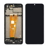 LCD Samsung A04/A045 (2022) с черным тачскрином + корпусная рамка (M) 