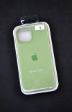 Чехол iPhone 15 Silicon Case original FULL №1 Green (4you) "Акционная цена"