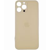 Заднє скло корпусу iPhone 13 Pro Max (big hole) Gold (Х) 8000836G