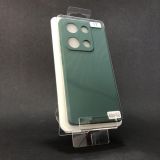 Чехол Xiaomi Redmi Note 14s(4G) Silicon Original FULL №17 Dark Green (4you)