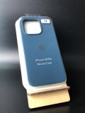 Чохол iPhone 16Pro Silicon Case original FULL №38 blue cobalt (4you)