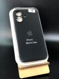 Чехол iPhone 16Plus Silicon Case original FULL Camera №18 Black (4you)