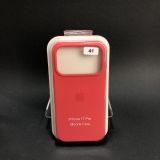 Чохол iPhone 17Pro/18Pro Silicon Case original FULL №41 rose (4you)
