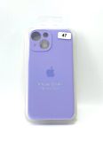 Чохол iPhone 13mini Silicon Case original FULL Camera №47 lilac (4you)