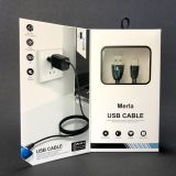Usb-cable Type-C 4you Merla (2A, silicon, чорний, преміум упаковка)