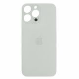 Заднє скло корпусу iPhone 15 Pro (big hole) White Titanium (Х) 8000844W