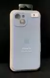 Чохол iPhone 14 Silicon Case original FULL Camera № 5 powder blue ( 4you )